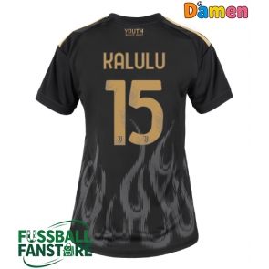 Juventus Pierre Kalulu #15 Replik 3rd trikot Damen 2026-27 Kurzarm